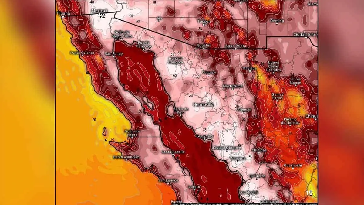¿Lloverá en Sonora?; así será el clima durante este lunes 31 de julio