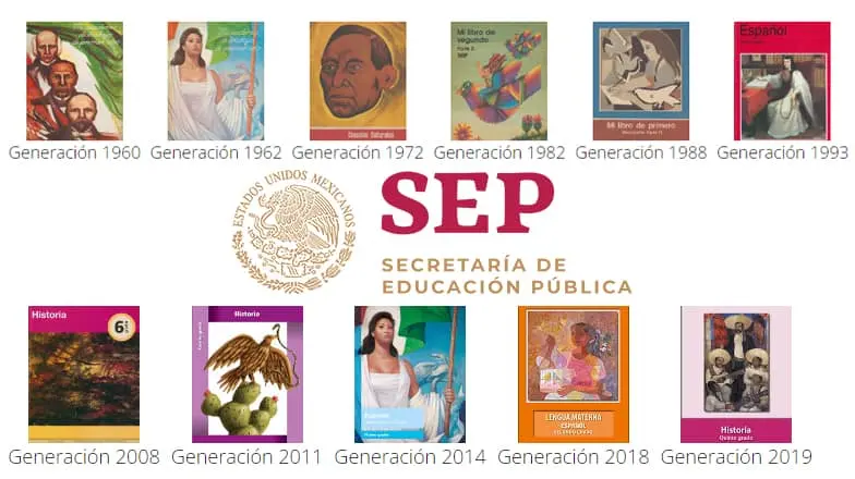 SEP: ¿Cómo consultar los libros que se usaron de 1960 a 2019?