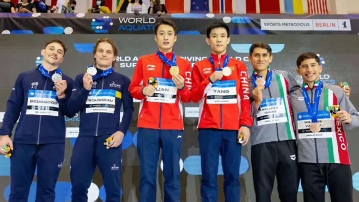 Bronce para México en plataforma sincronizada 10 metros