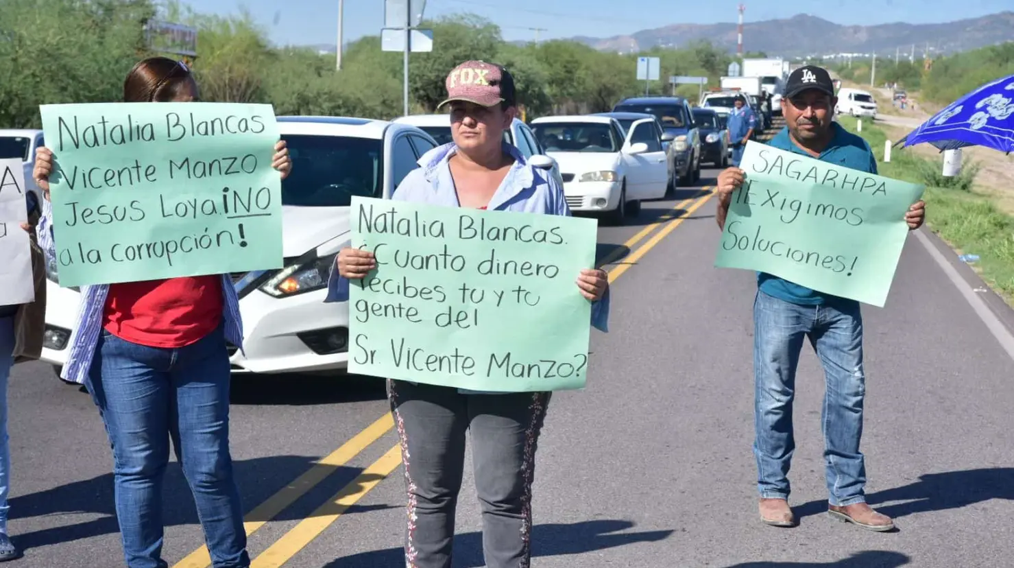 Así fue el bloqueo de los pescadores en la carretera Hermosillo - Ures; logran acuerdos con las autoridades