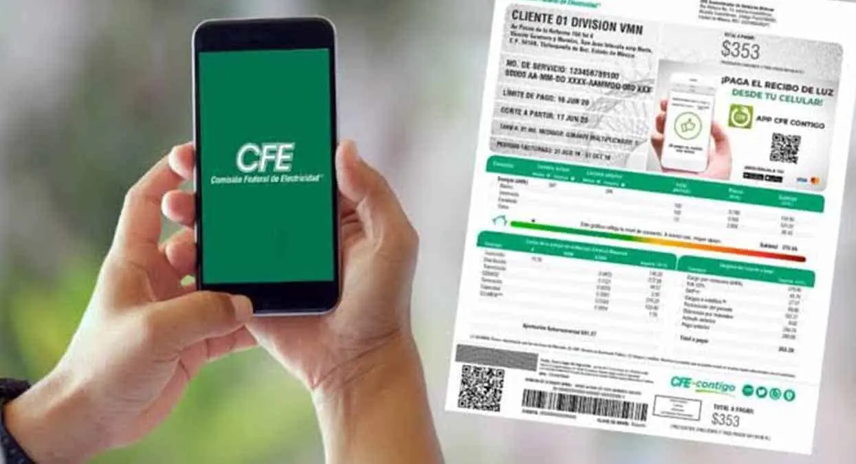 CFE: cinco cómodas opciones para pagar el recibo de la luz