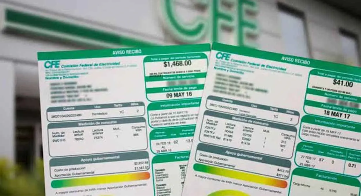 CFE: ¿cómo saber si te han cobrado de más en tu recibo de luz?