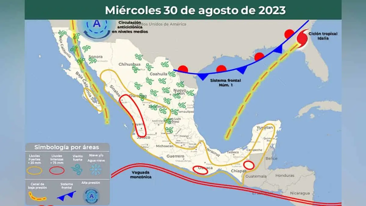 Frente Frío 1: ¿Hasta cuándo dejará de afectar al país?