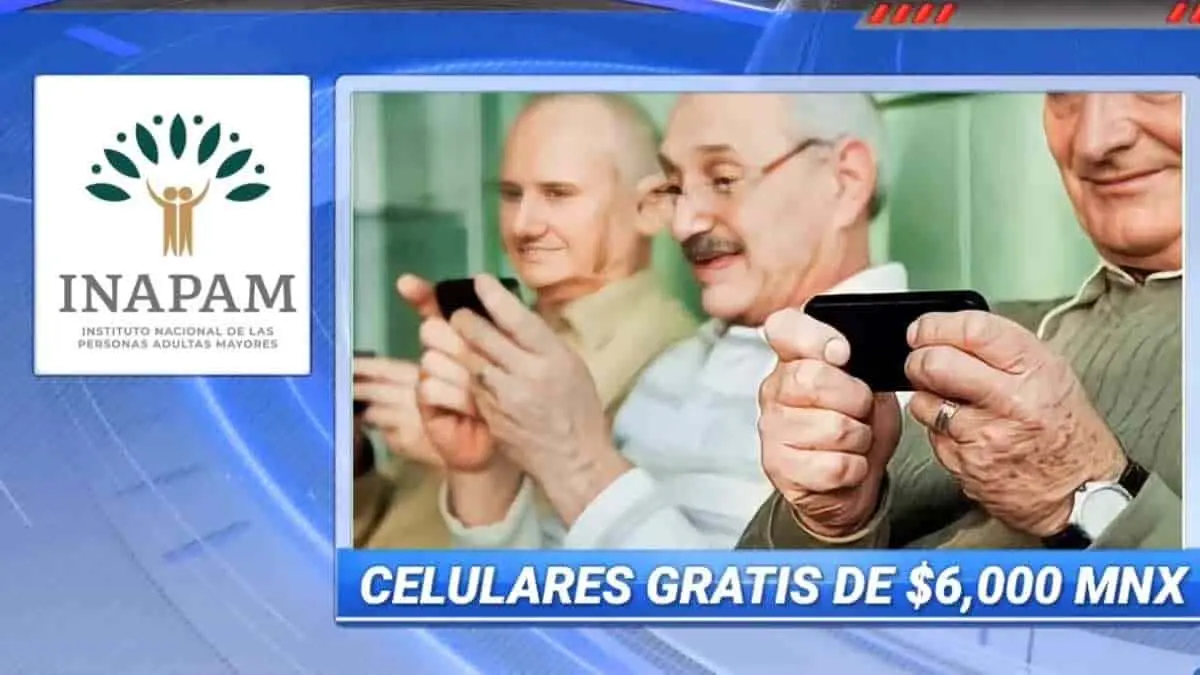 Inapam alerta sobre anuncio de celulares gratis para los adultos mayores
