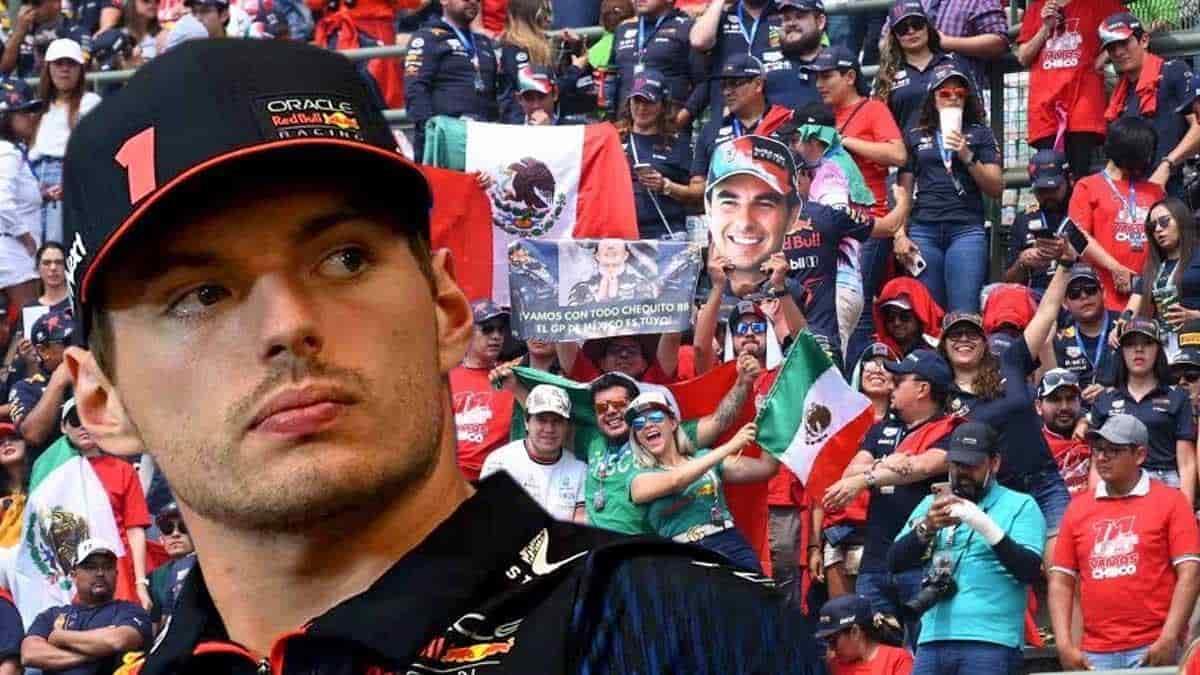 Semana difícil en México para Max Verstappen: la afición no le quiere