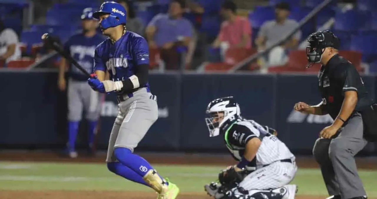 Yaquis se queda con el primero en Monterrey, con blanqueada de 5-0