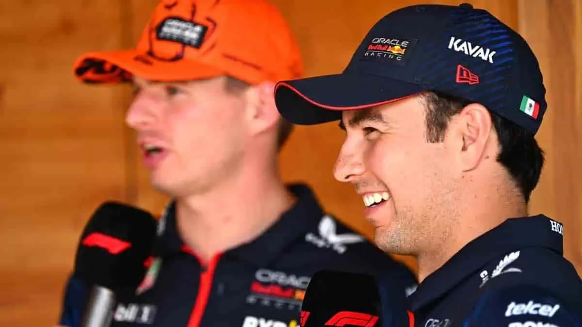 “Checo” Pérez y su tensa relación con Max Verstappen previo al GP de México