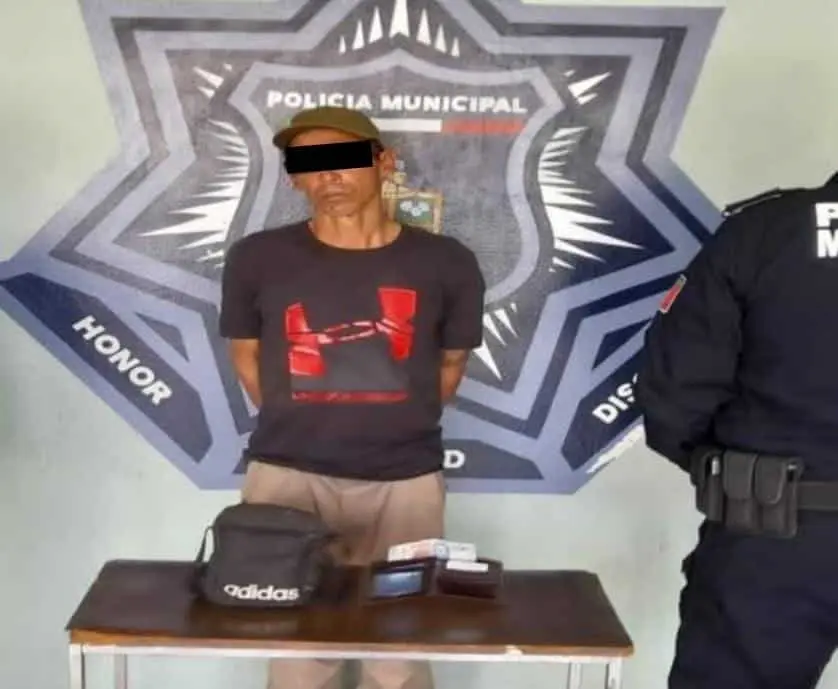 Capturan a presunto ladrón de farmacia en Cajeme