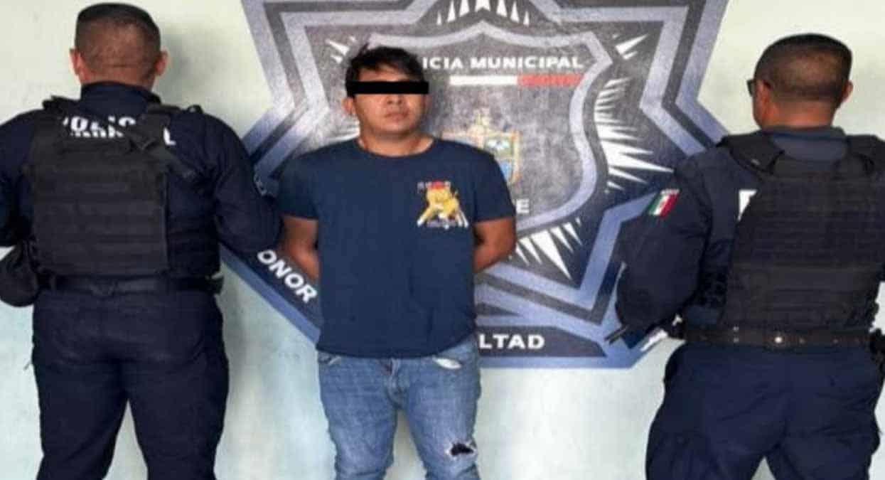 Autoridades detienen a cajemense por agredir a su pareja