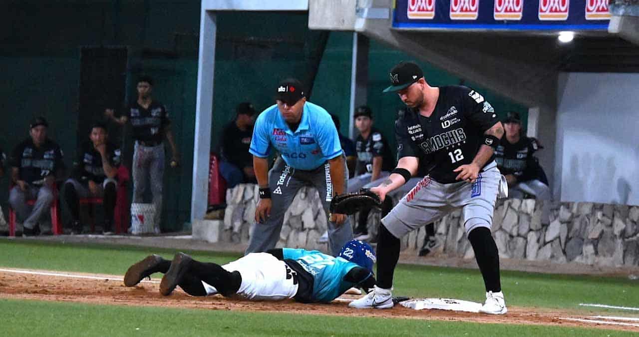 Yaquis de Obregón vence a Cañeros de Los Mochis 3-2 al abrir serie en La Paz, BCS