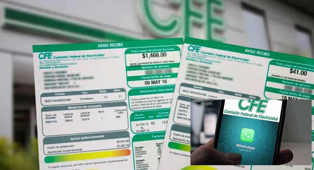 CFE: Así puedes domiciliar el pago de tu recibo de luz