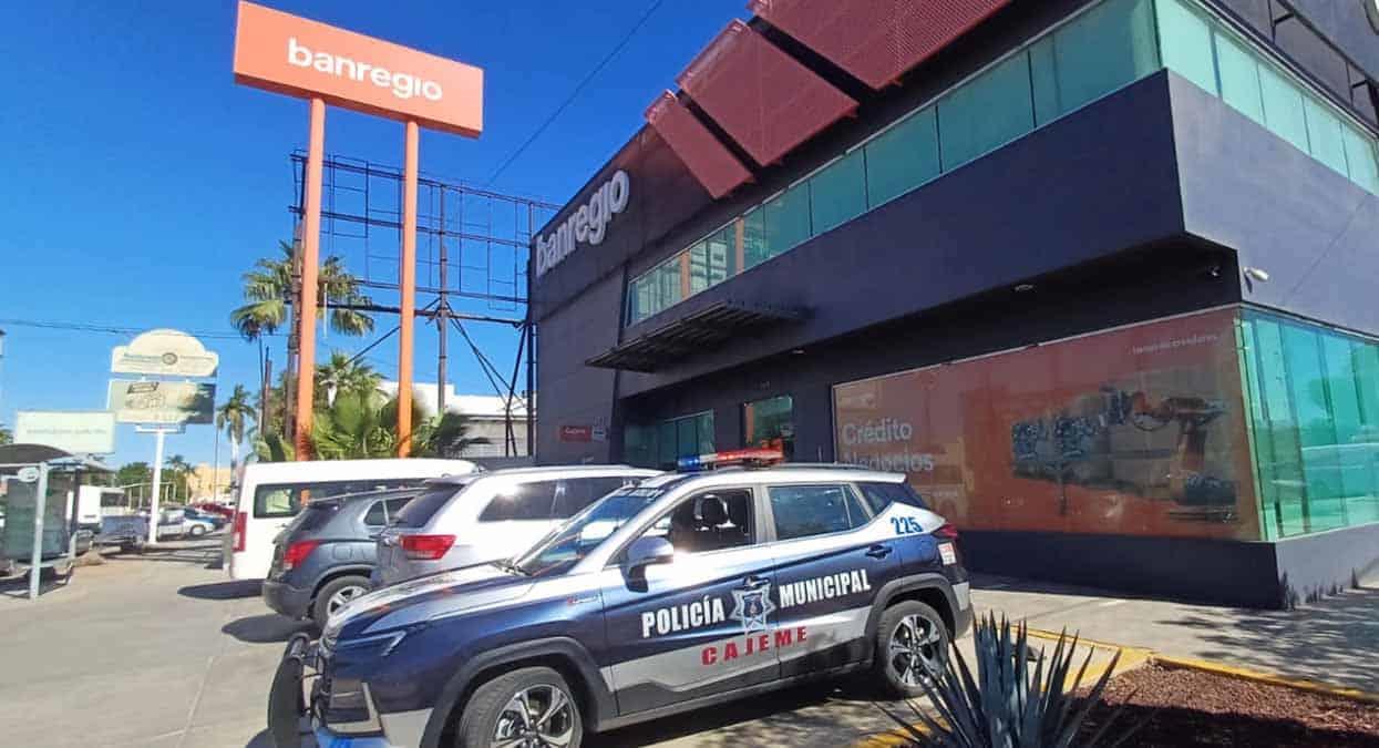 Delincuentes cazan a cajemense afuera del banco y le quitan fuerte cantidad de dinero