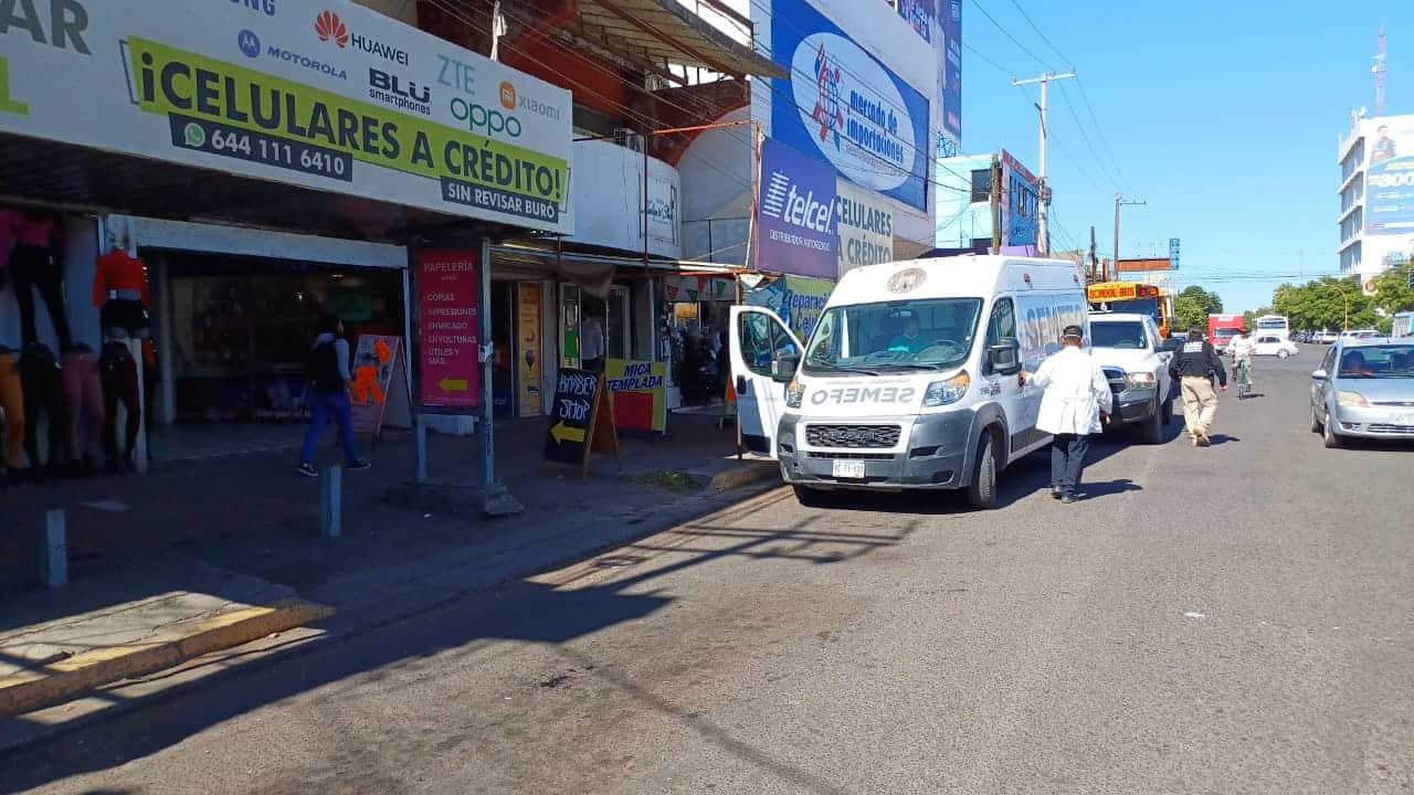 Lo sorprende la muerte en pleno Centro de Ciudad Obregón