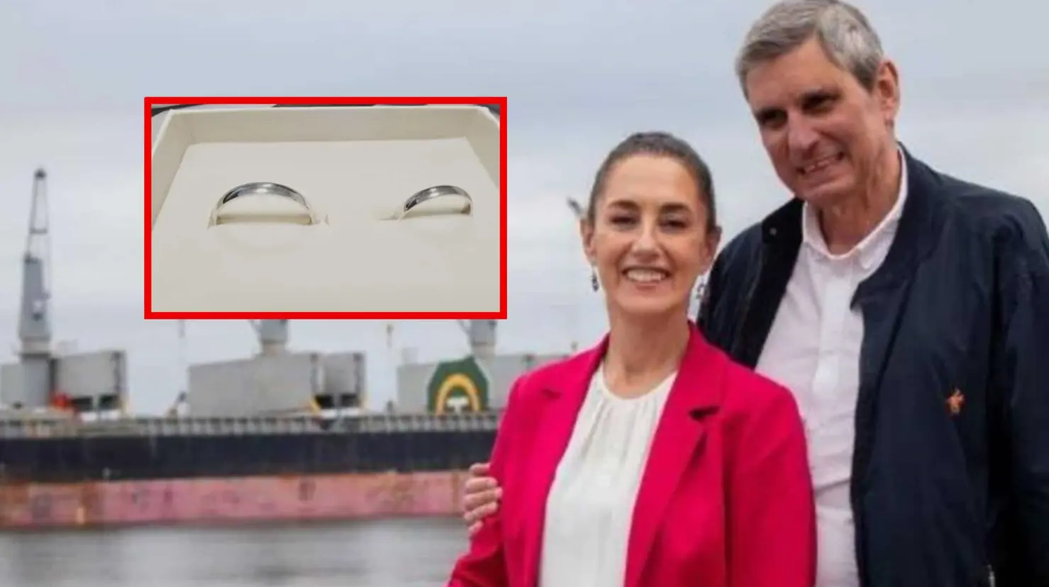 ¿Ya se casó? Claudia Sheinbaum presume foto de anillos de boda