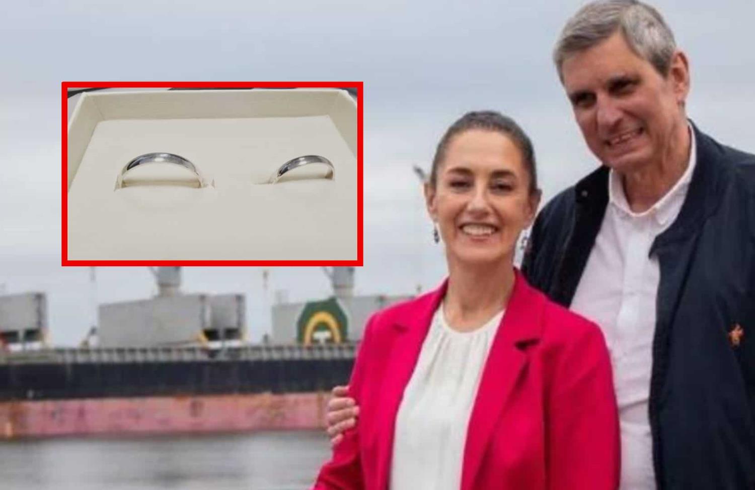 ¿Ya se casó? Claudia Sheinbaum presume foto de anillos de boda