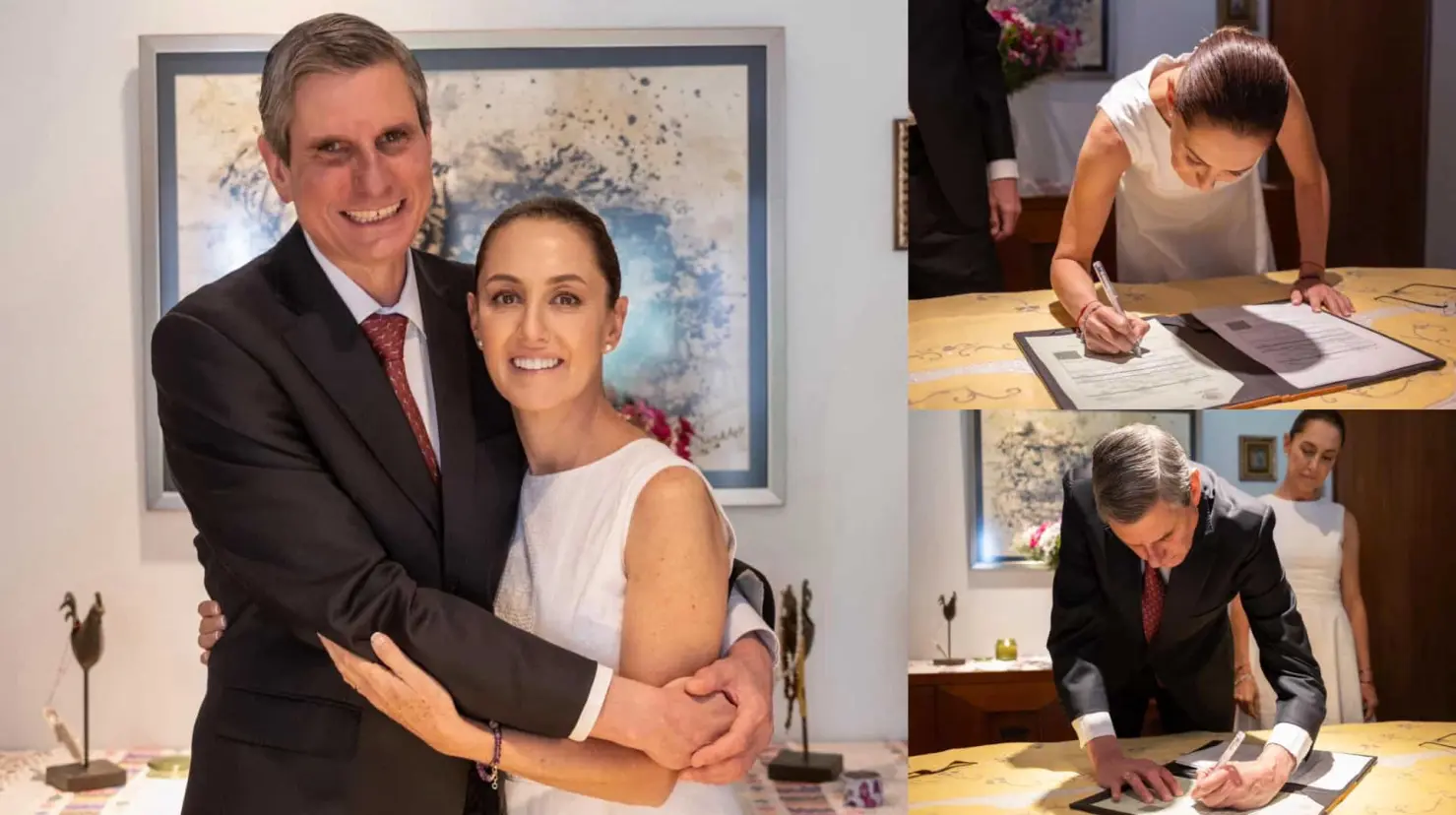 FOTOS | Claudia Sheinbaum se casa con Jesús María Tarriba