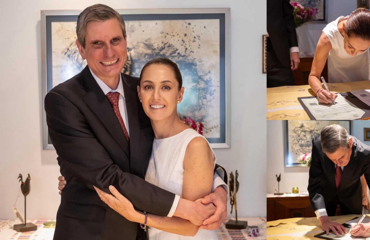 FOTOS | Claudia Sheinbaum se casa con Jesús María Tarriba