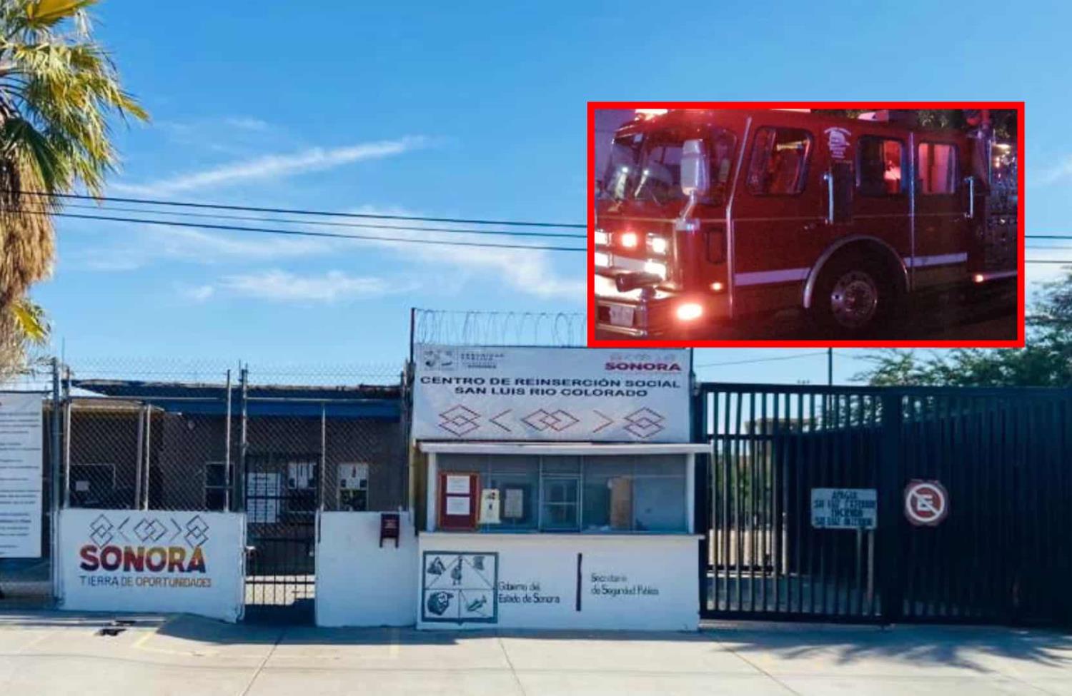 Se incendia taller de piñatas dentro del Cereso de SLRC; no se registran lesionados