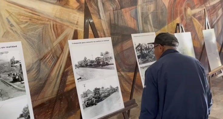 Muestra fotográfica en Palacio exhibe las primeras calles pavimentadas en Ciudad Obregón