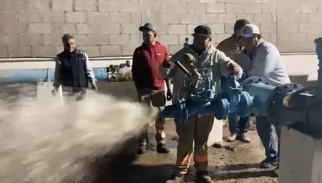 Oomapasc pone en operación el pozo poniente en Cajeme