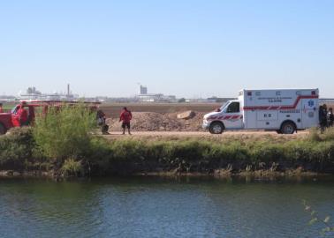 Flota cadaver en el Canal Alto en Cajeme