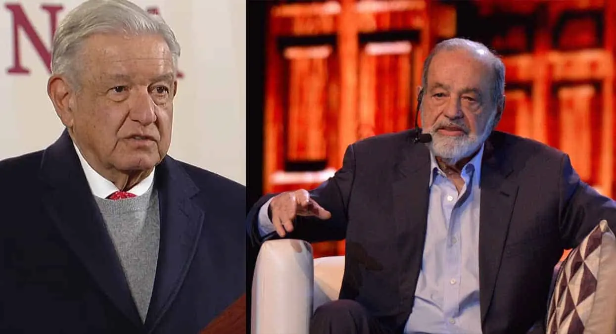 AMLO aplaude a Carlos Slim por compra de campo petrolero a Bailleres