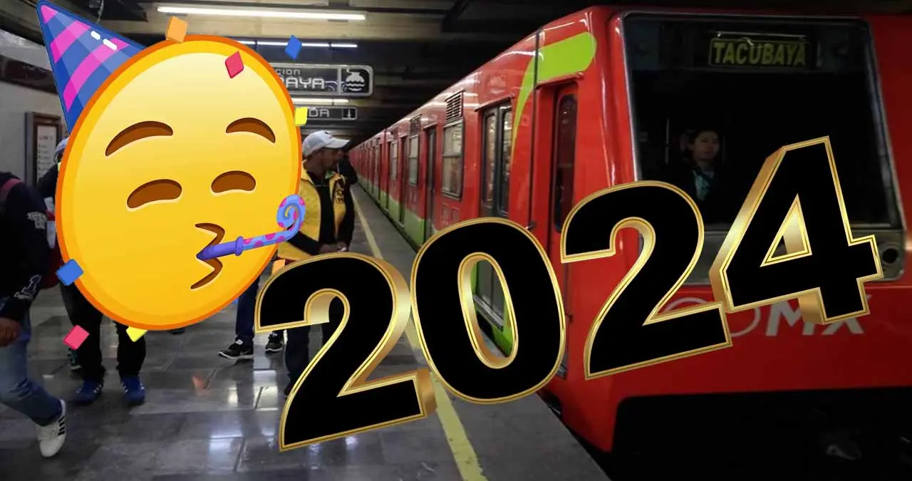 Año Nuevo: Estos serán los horarios especiales del Transporte Público en la CDMX