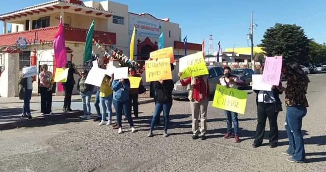 Protestan por cierre de Guardería los Generalitos