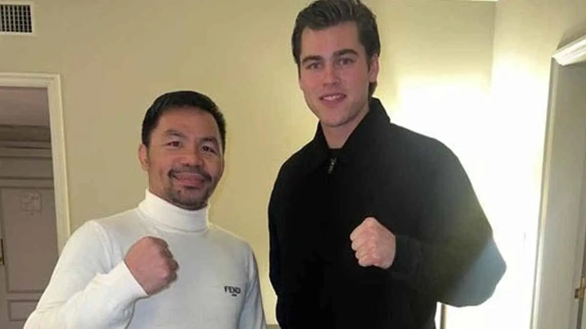VIDEO | Manny Pacquiao presume velocidad a sus 45 años de edad, tras dos años en el retiro