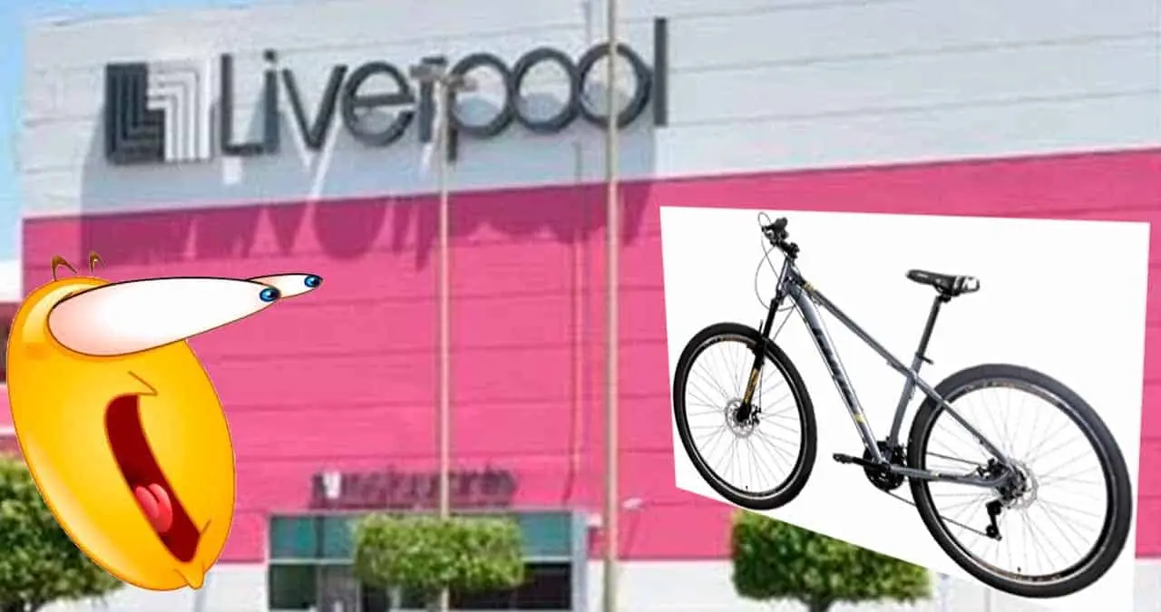 Liverpool remata esta bicicleta con un increíble descuento de 6 mil pesos