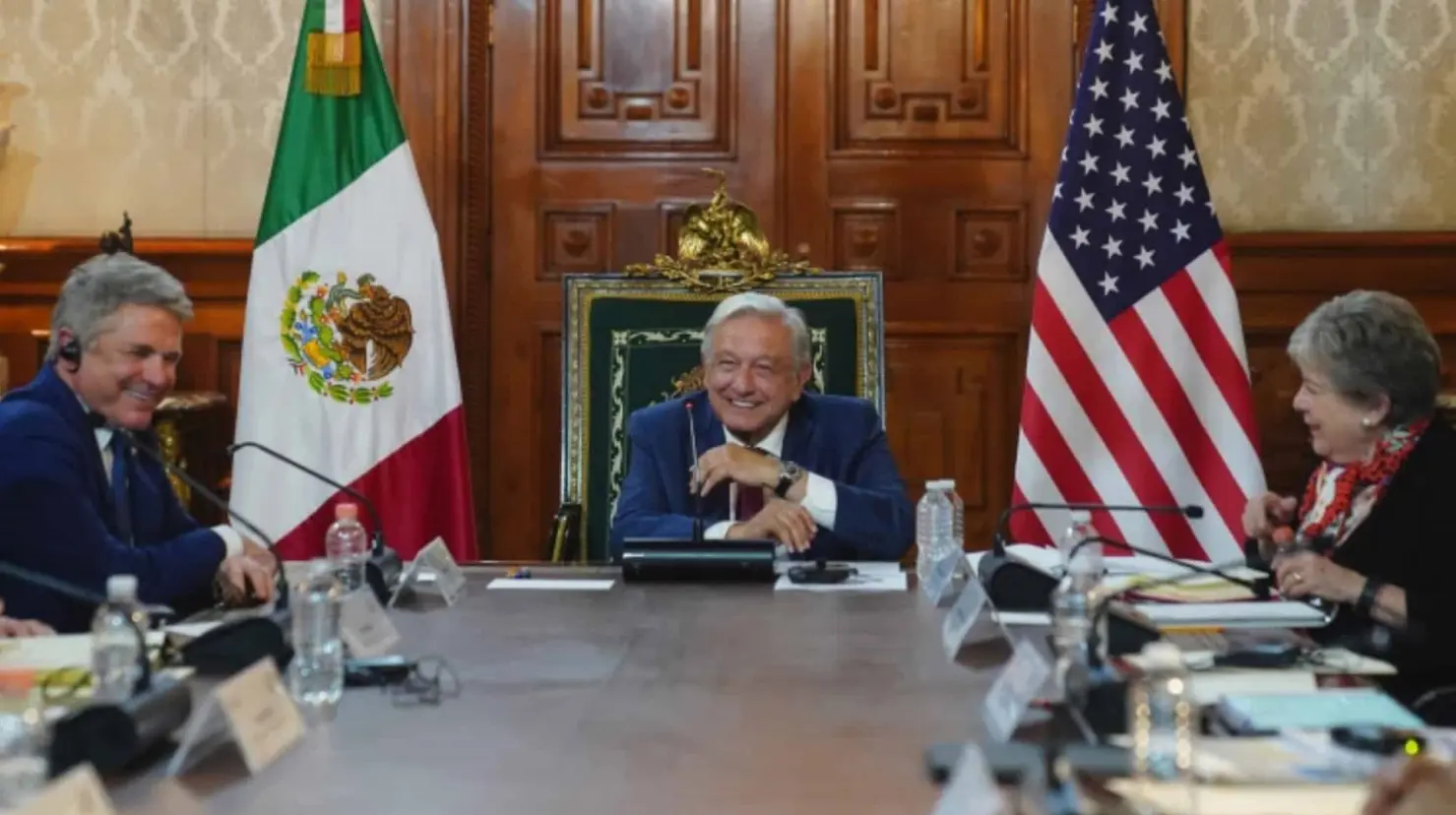 AMLO recuerda que Texas era México durante reunión con congresistas de EU