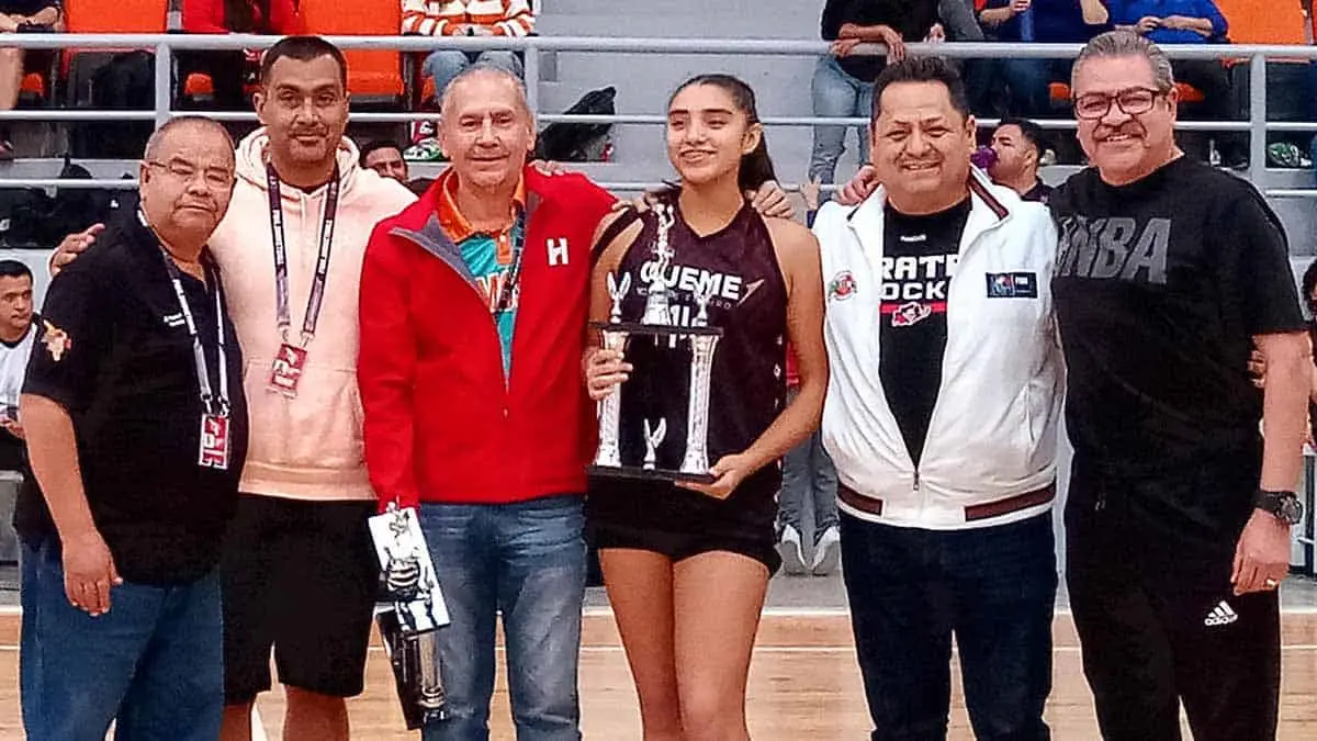 Cajeme, campeón y subcampeón de basquetbol Ademeba U15