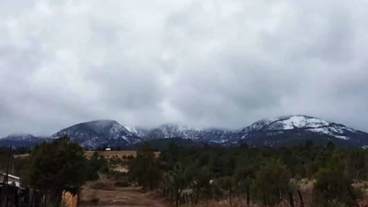 Clima en Sonora: Pronostican lluvias con chubascos, nevadas y un nuevo frente frío en la entidad
