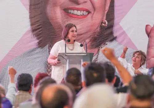 Xóchitl Gálvez da a conocer su estrategia de seguridad