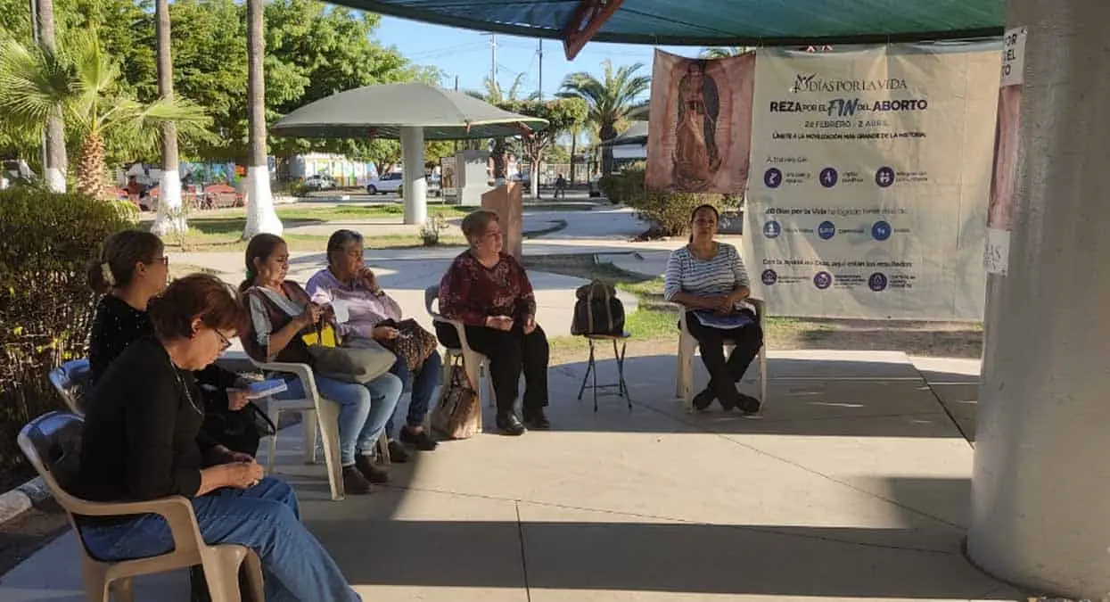 En Navojoa realizan campaña de oración por el fin del aborto