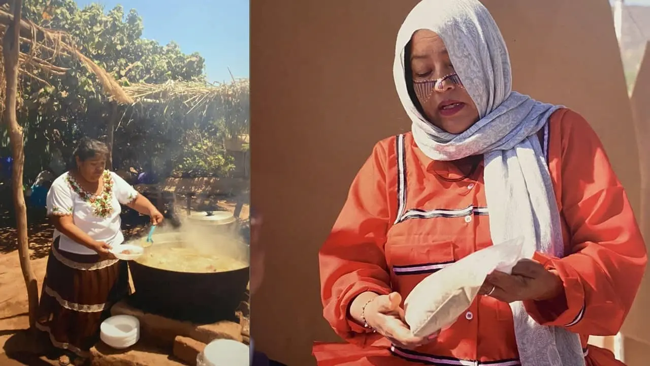 Presentan exposición pictórica “Cocineras tradicionales”