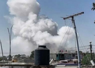 Explota polvorín en Tultepec, Estado de México