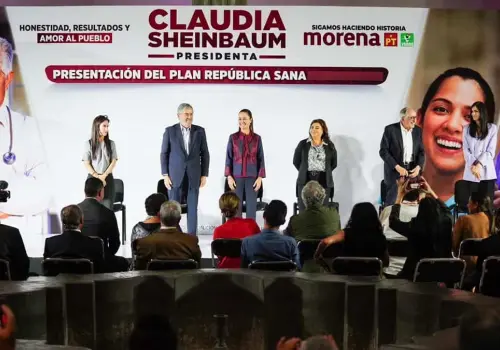 Claudia Sheinbaum presenta eje de gobierno "República Sana"