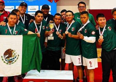 Selección Mexicana de Futsal Down se baña de bronce en Turquía