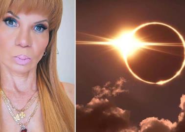 Esto es lo que no debes hacer durante el eclipse solar, según Mhoni Vidente