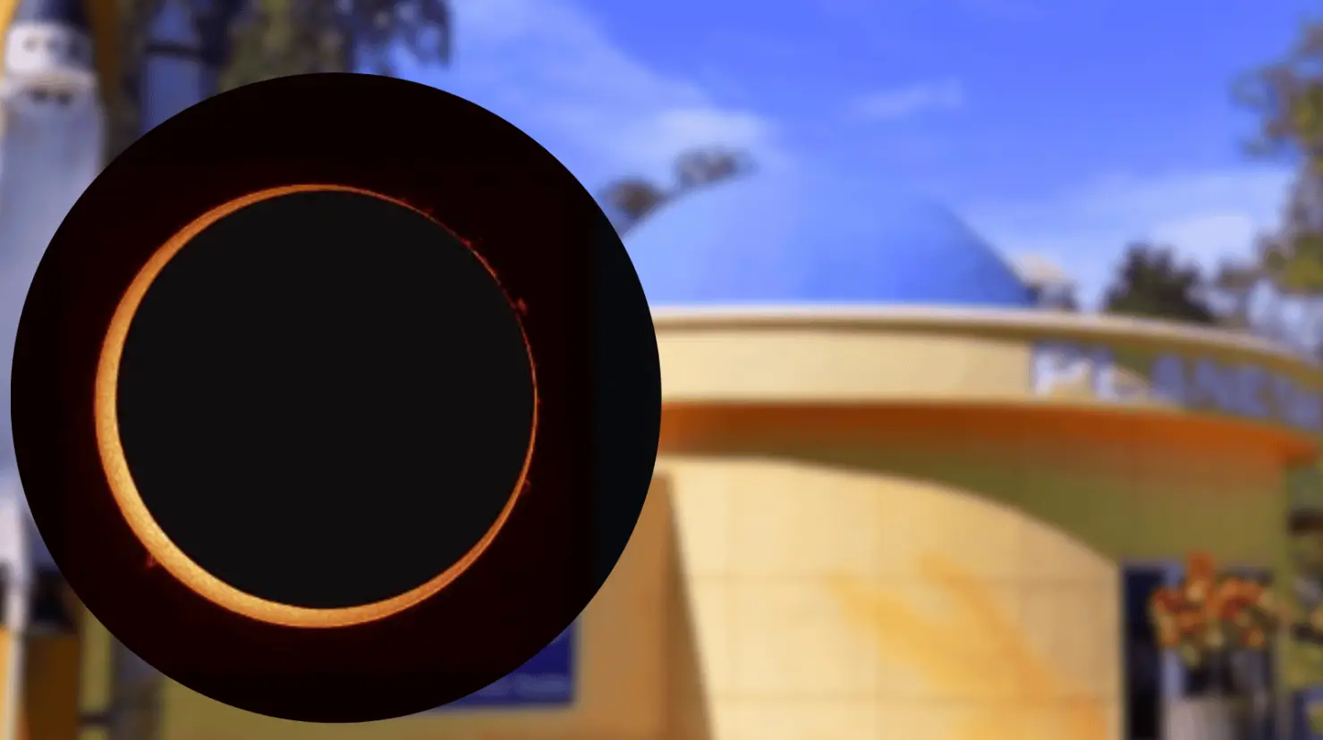 Foto: Planetario de Cajeme / Eclipse Solar