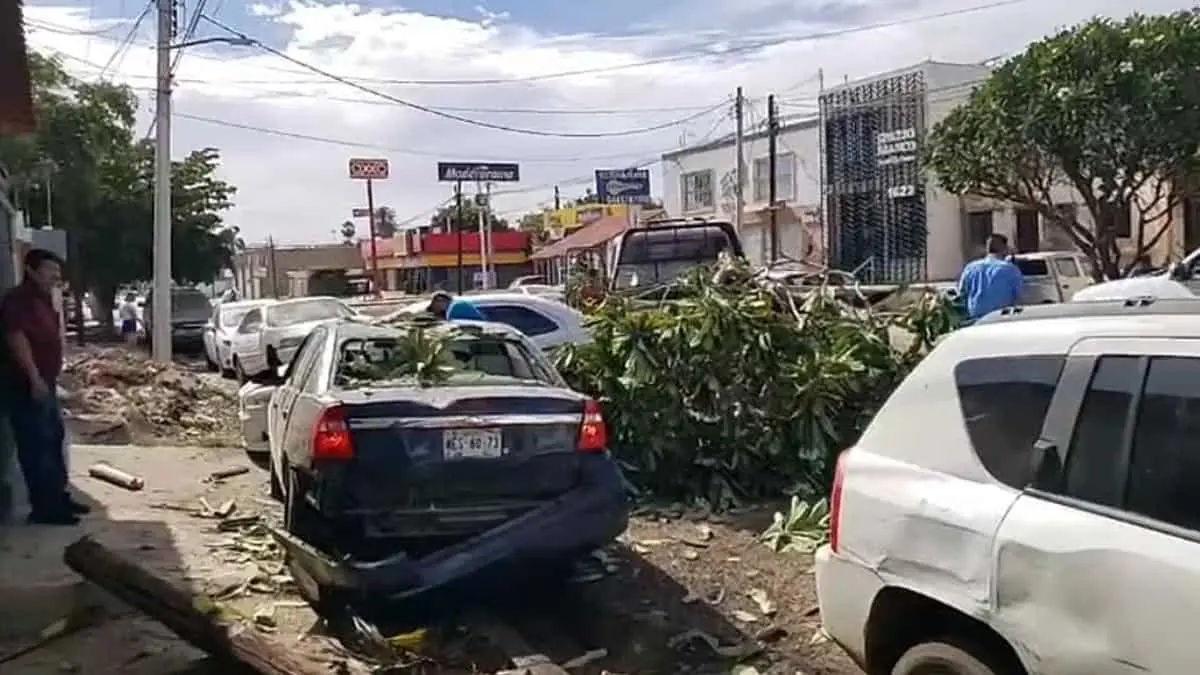Ocasiona aparatoso choque en Ciudad Obregón