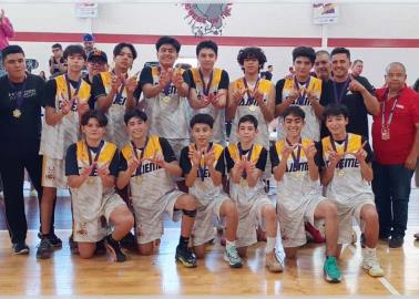 Ademeba Cajeme, campeón y subcampeón estatal de basquetbol