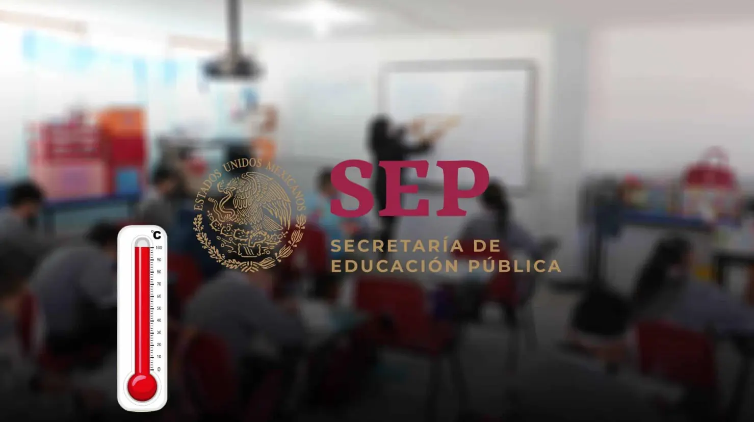 SEP: Por calor, estos alumnos solo deben ir 2 días a la semana a clases