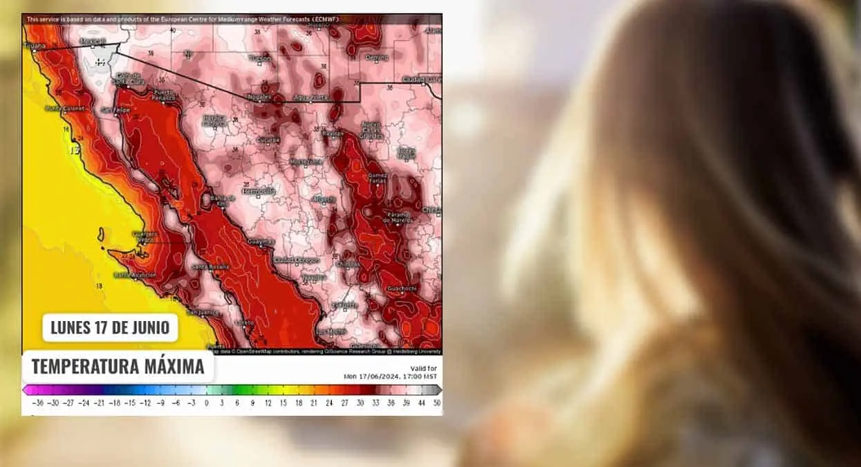 Clima en Sonora hoy lunes 17 de junio: se esperan temperaturas por arriba de los 45°C