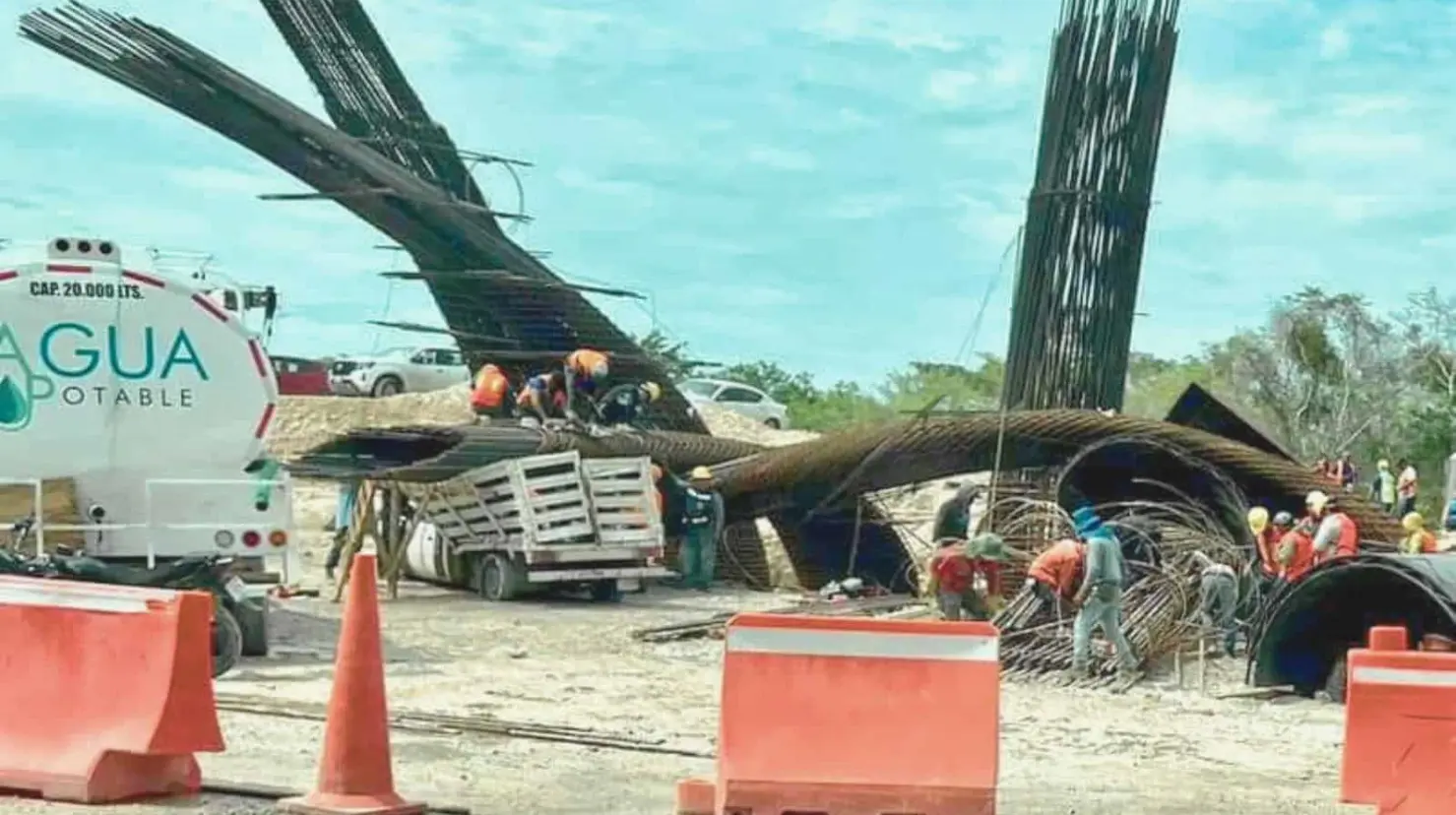 Tormenta tropical Alberto causa daños en estructura de Tren Maya