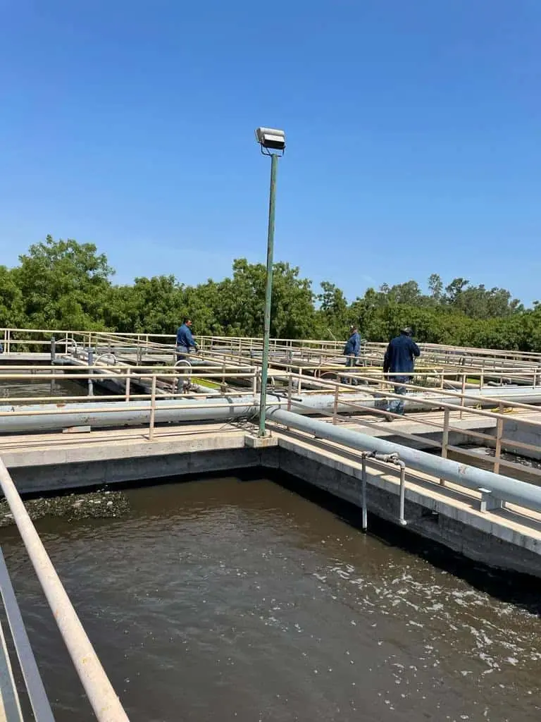 En Huatabampo gestionan planta tratadora de aguas residuales