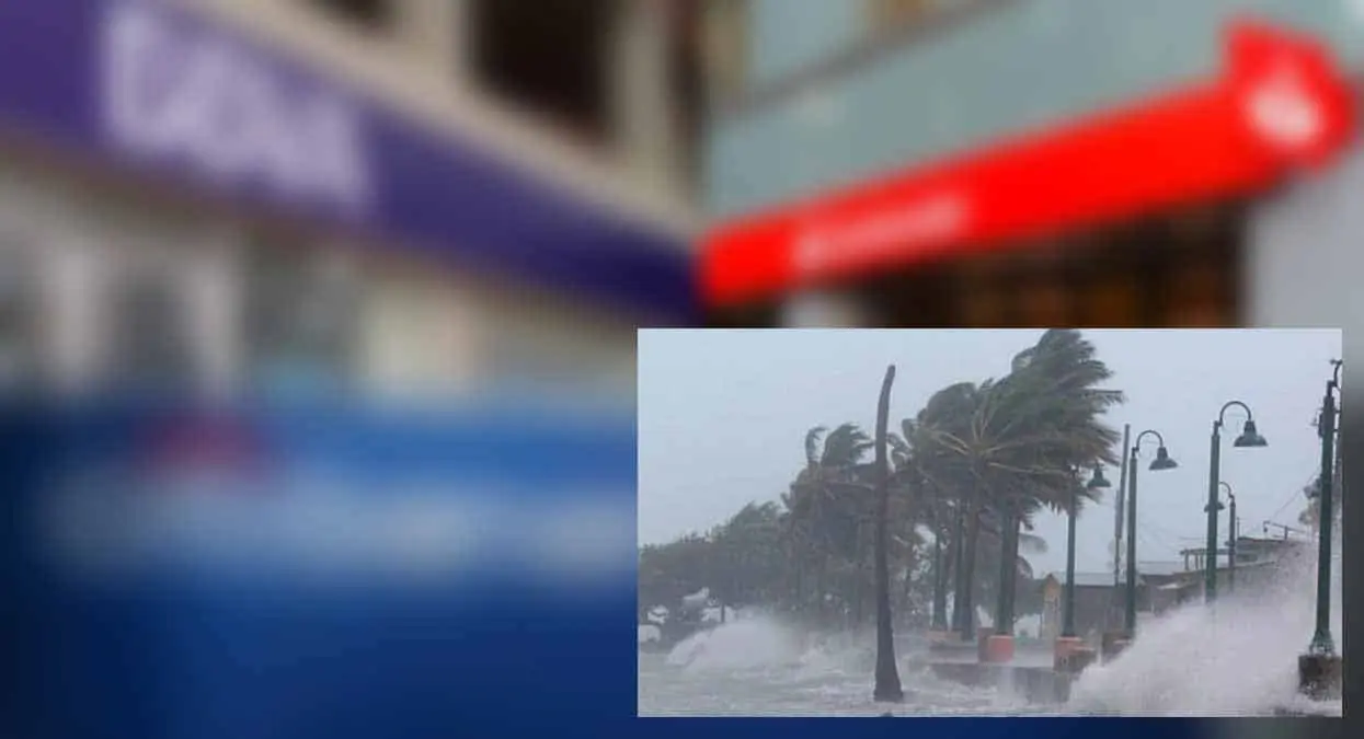 BBVA, Banamex y Santander hacen importante anuncio por el paso del huracán “Beryl”