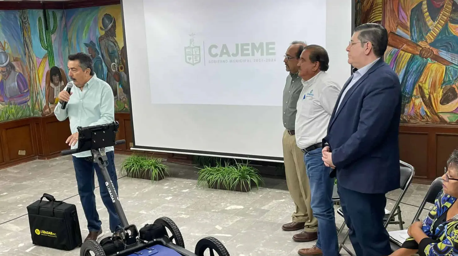 Presentan georadar en Cajeme para combatir el huachicoleo de agua de empresas