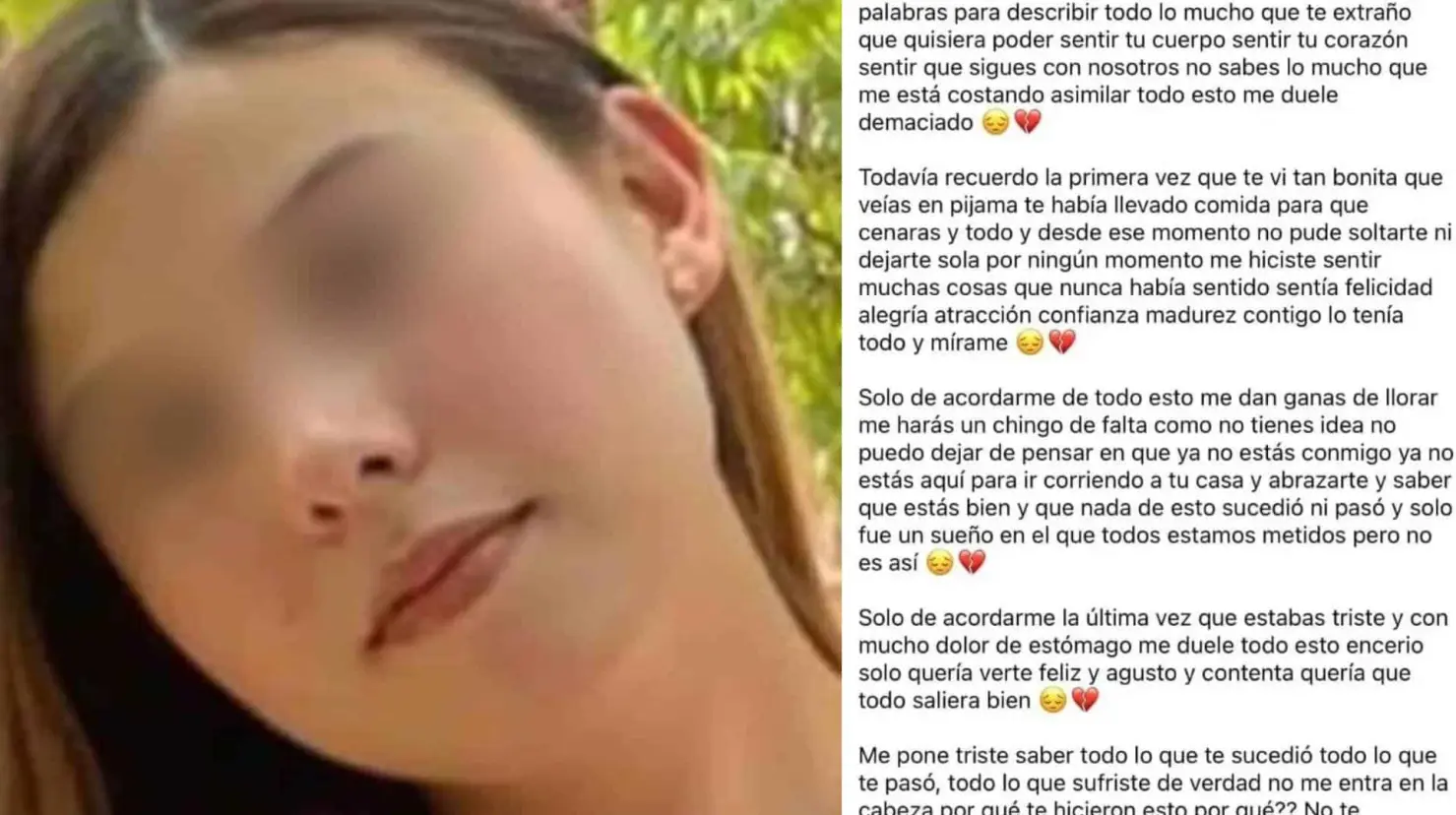 Novio de Paola Andrea se despide con este mensaje: “¿Por qué no fui por ti?”